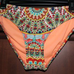 NWT printed bikini bottom